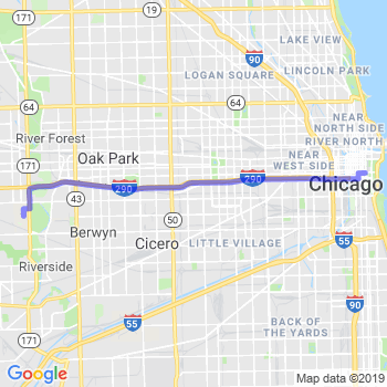 Limousine service to Chicago Loop