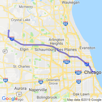 Limousine service to Chicago Loop