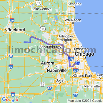 Travel from Kingston to Midway airport Limousine service to Midway airport (MDW)