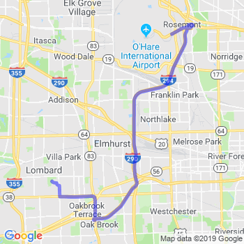 Travel from Lombard to O'Hare airport Limousine service to O'Hare airport (ORD)