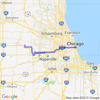 Limousine service to Chicago Loop