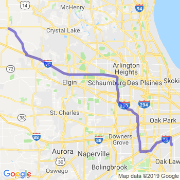 Travel from Marengo to Midway airport Limousine service to Midway airport (MDW)