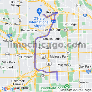 Limousine service to O'Hare airport (ORD)