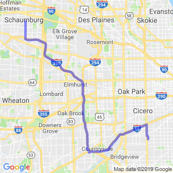 Travel from Schaumburg to Midway airport Limousine service to Midway airport (MDW)
