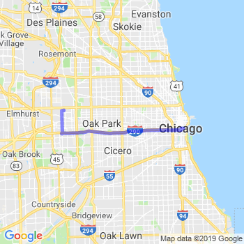 Limousine service to Chicago Loop