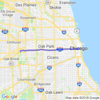 Limousine service to Chicago Loop