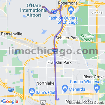 Limousine service to O'Hare airport (ORD)