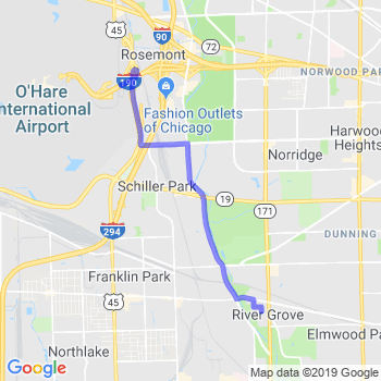 Limousine service to O'Hare airport (ORD)