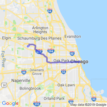 Limousine service to Chicago Loop