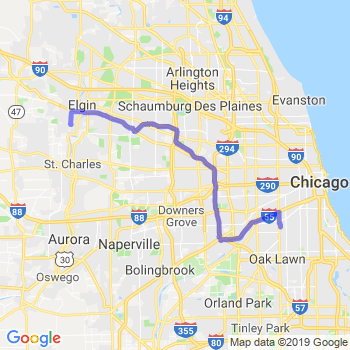 Travel from South Elgin to Midway airport Limousine service to Midway airport (MDW)