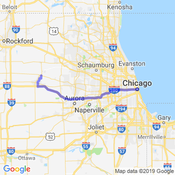 Travel from Sycamore to Chicago Loop Limousine service to Chicago Loop