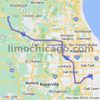 Limousine service to Midway airport (MDW)