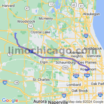 Limousine service to O'Hare airport (ORD)