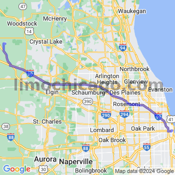 Limousine service to Chicago Loop