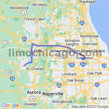 Limousine service to O'Hare airport (ORD)