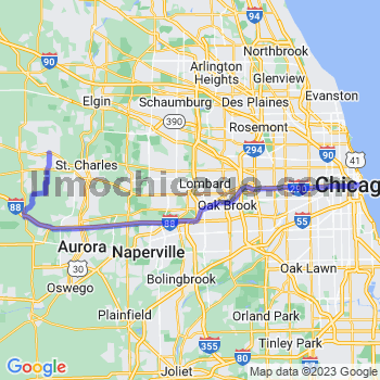 Limousine service to Chicago Loop