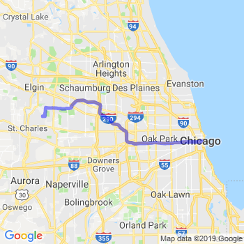 Travel from Wayne to Chicago Loop Limousine service to Chicago Loop