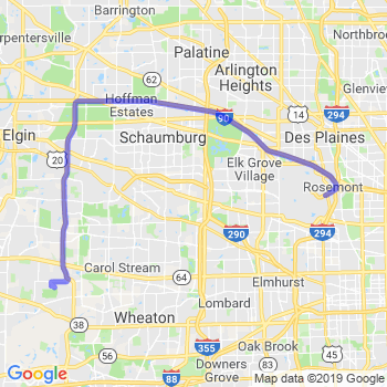 Travel from West Chicago to O'Hare airport Limousine service to O'Hare airport (ORD)