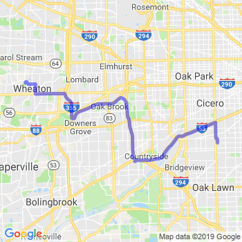 Travel from Wheaton to Midway airport Limousine service to Midway airport (MDW)