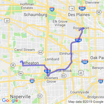 Travel from Winfield to O'Hare airport Limousine service to O'Hare airport (ORD)