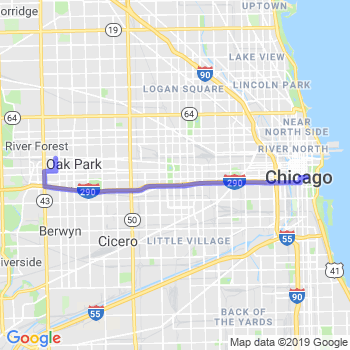 Limousine service to Chicago Loop