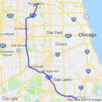 Travel from Blue Island to O'Hare airport Limousine service to O'Hare airport (ORD)