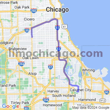 Travel from Calumet City to Midway airport Limousine service to Midway airport (MDW)