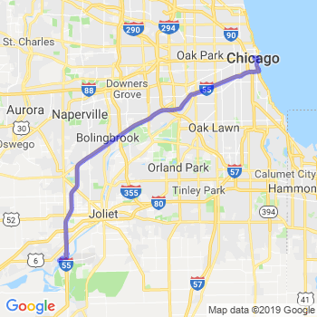 Travel from Channahon to Chicago Loop Limousine service to Chicago Loop