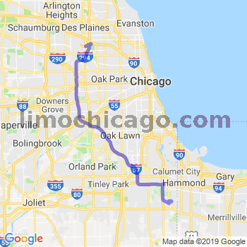 Limousine service to O'Hare airport (ORD)