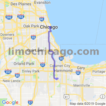 Limousine service to Chicago Loop