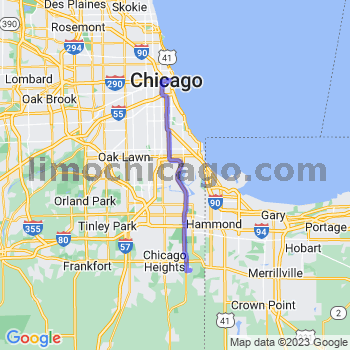 Limousine service to Chicago Loop