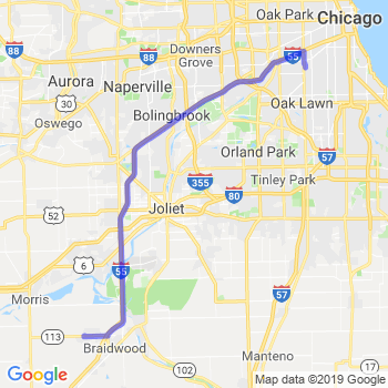 Travel from Coal City to Midway airport Limousine service to Midway airport (MDW)