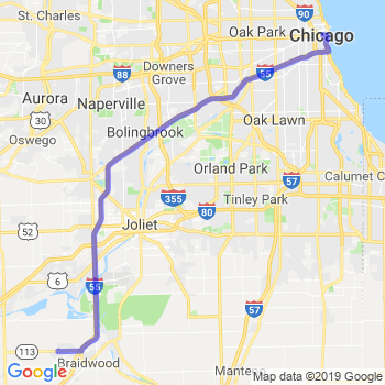 Travel from Coal City to Chicago Loop Limousine service to Chicago Loop