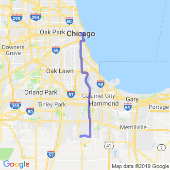 Travel from Crete to Chicago Loop Limousine service to Chicago Loop