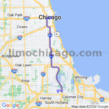 Limousine service to Chicago Loop