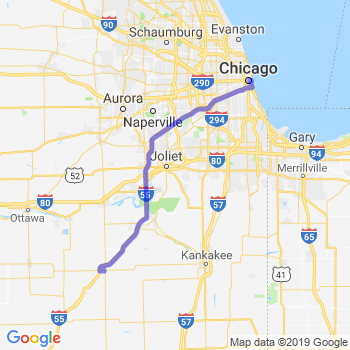 Travel from Dwight to Chicago Loop Limousine service to Chicago Loop