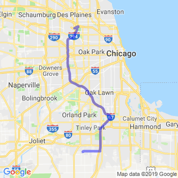 Travel from Frankfort to O'Hare airport Limousine service to O'Hare airport (ORD)