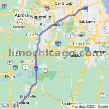 Travel from Gardner to Midway airport Limousine service to Midway airport (MDW)