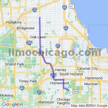Limousine service to Midway airport (MDW)