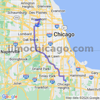 Limousine service to O'Hare airport (ORD)