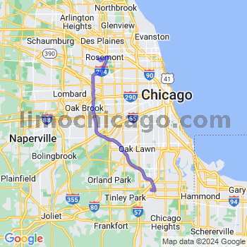 Limousine service to O'Hare airport (ORD)