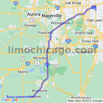 Travel from Kinsman to Midway airport Limousine service to Midway airport (MDW)