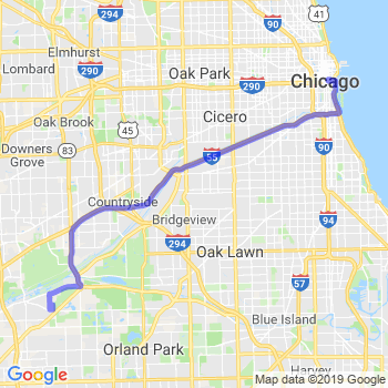 Travel from Lemont to Chicago Loop Limousine service to Chicago Loop