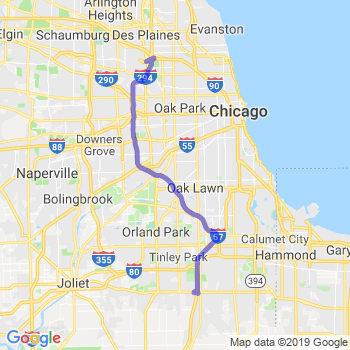 Travel from Matteson to O'Hare airport Limousine service to O'Hare airport (ORD)
