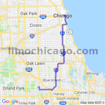 Travel from Crestwood to Chicago Loop Limousine service to Chicago Loop