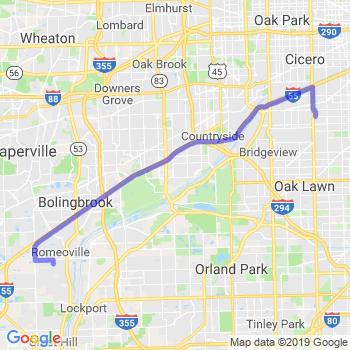 Travel from Romeoville to Midway airport Limousine service to Midway airport (MDW)