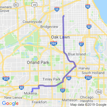 Travel from Mokena to Midway airport Limousine service to Midway airport (MDW)