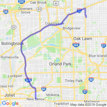 Travel from New Lenox to Midway airport Limousine service to Midway airport (MDW)