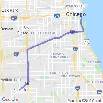 Limousine service to Chicago Loop