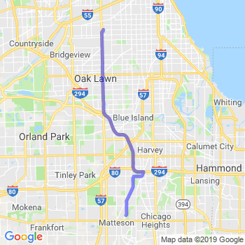 Travel from Olympia Fields to Midway airport Limousine service to Midway airport (MDW)